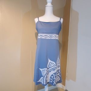 Modbe Blue & White Summer dress